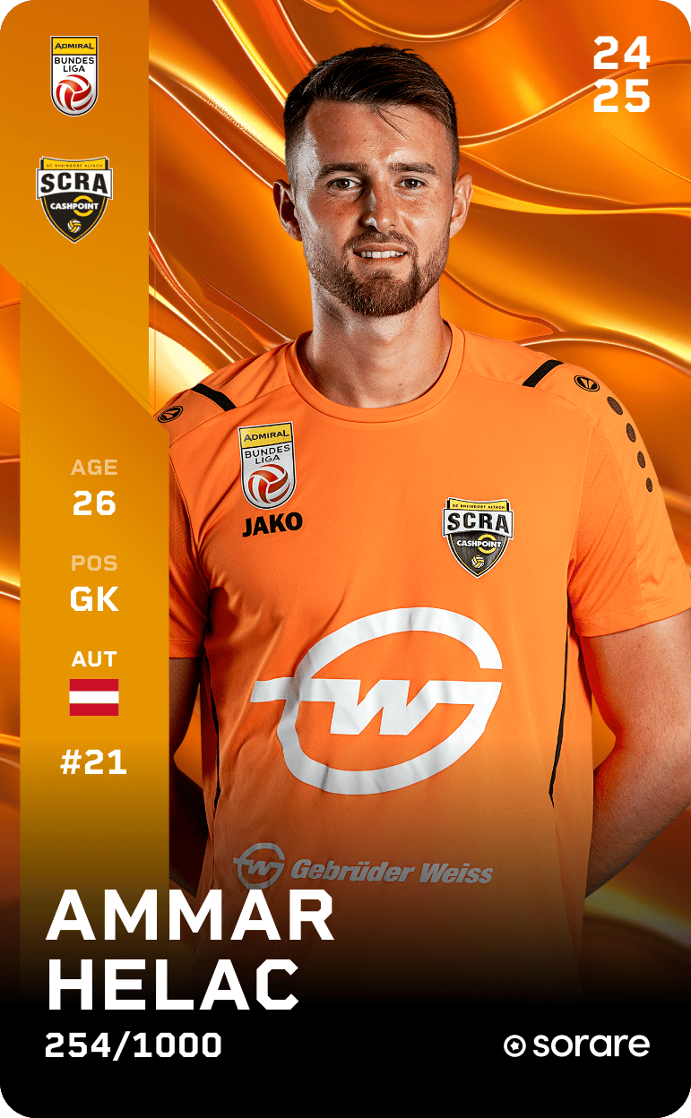Ammar Helac 2024-25 • Limited 254/1000