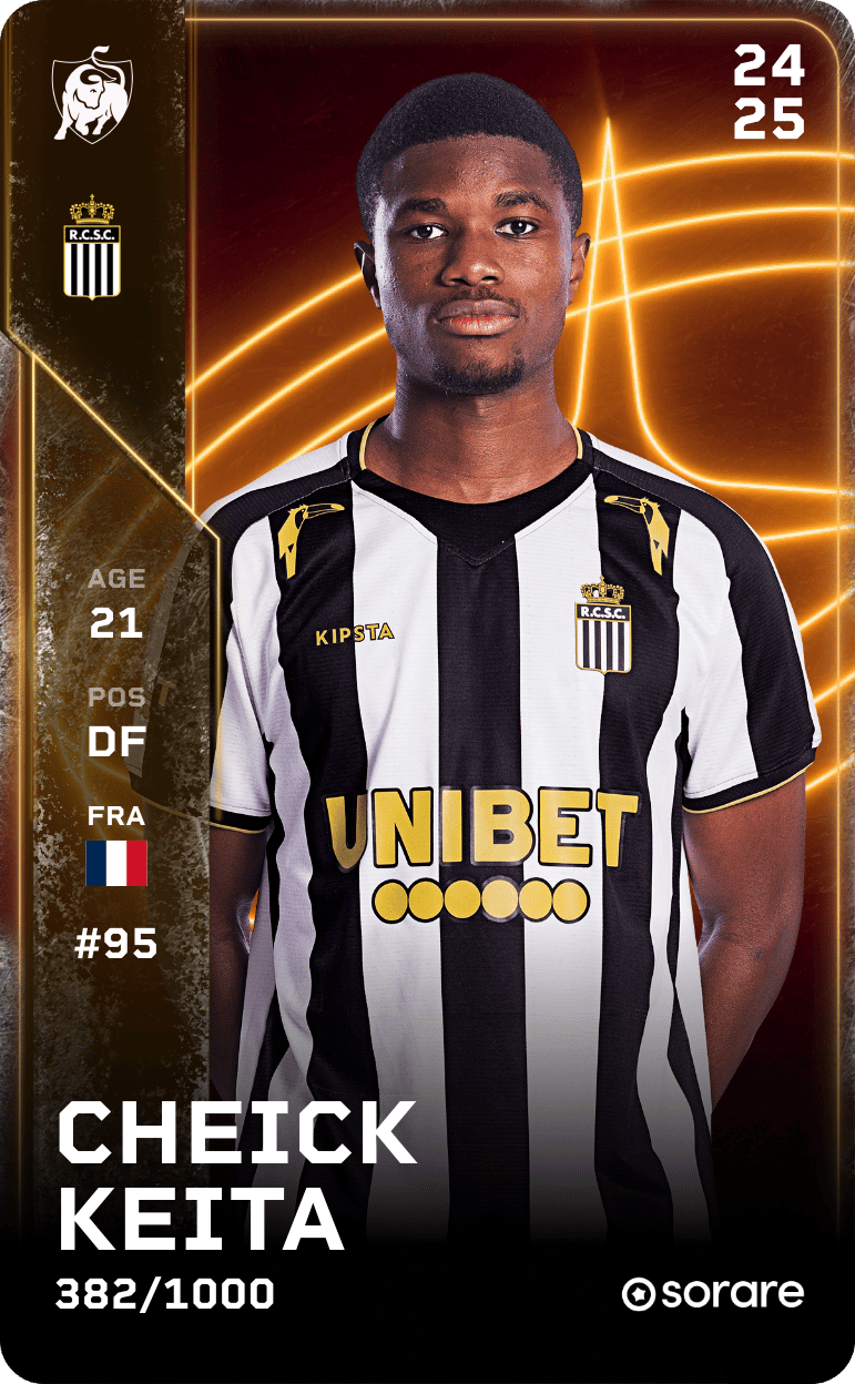 Cheick Keita 2024-25 • Limited 382/1000