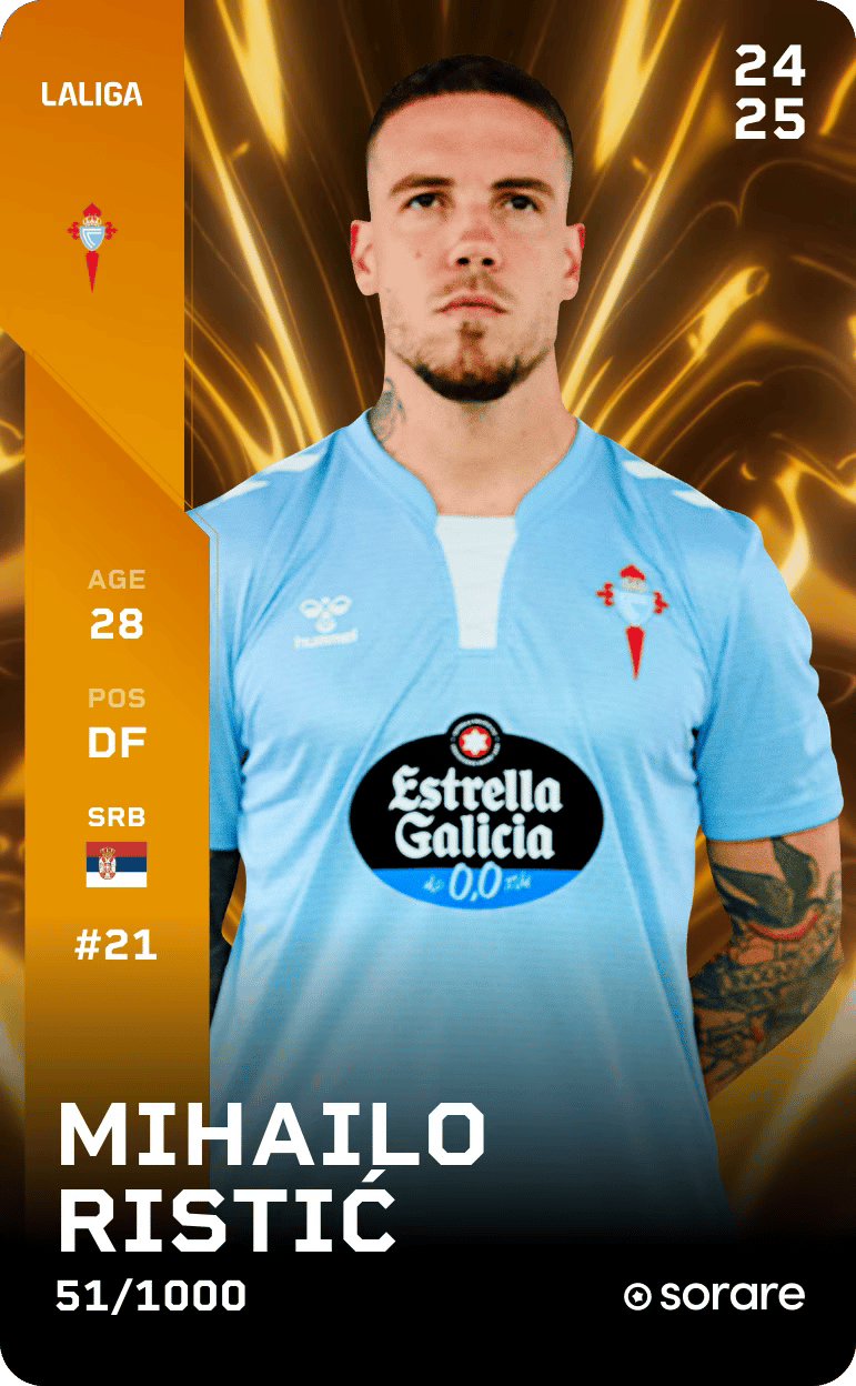 Mihailo Ristić 2024-25 • Limited 51/1000