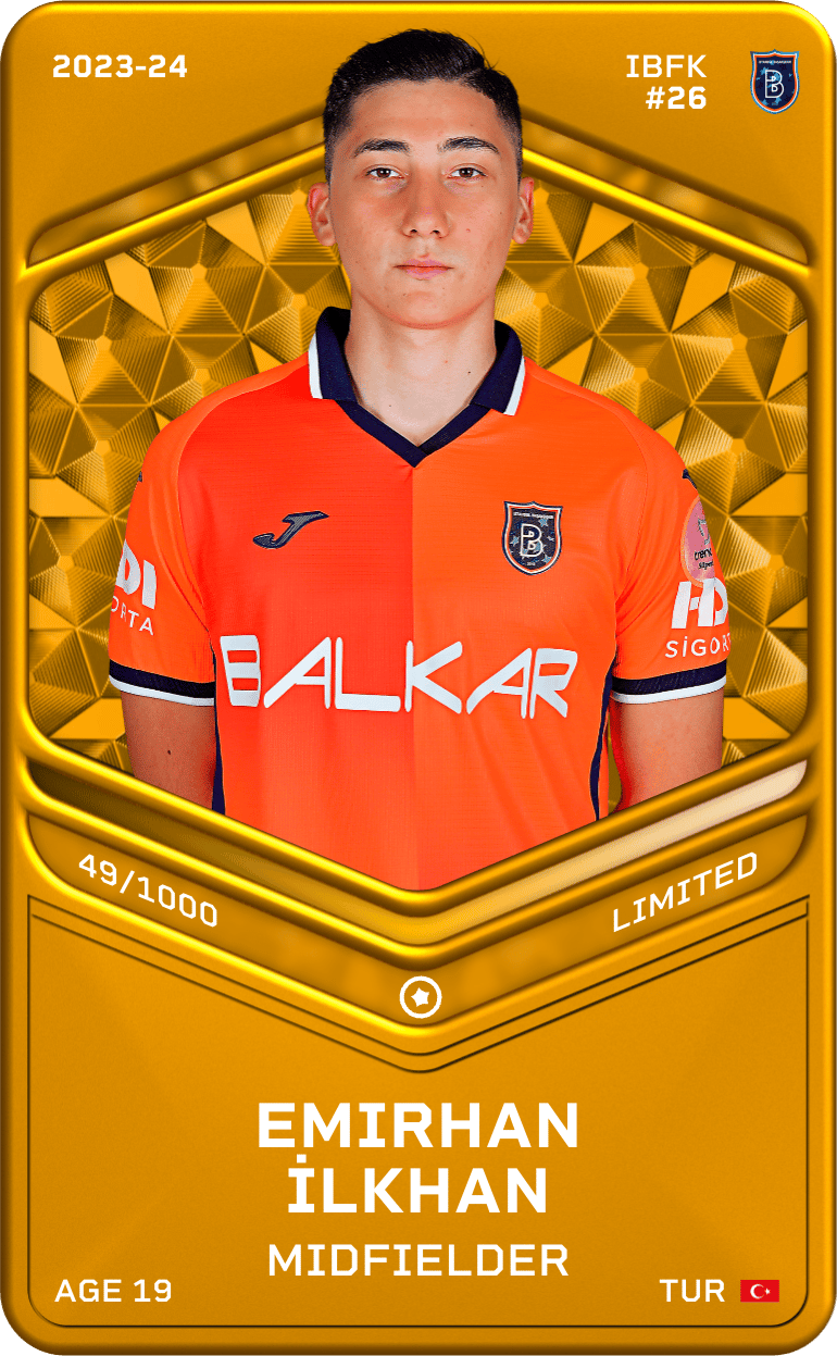 Emirhan İlkhan 2023-24 • Limited 49/1000
