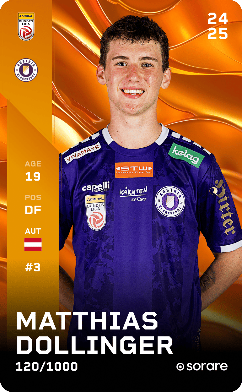Matthias Dollinger 2024-25 • Limited 120/1000