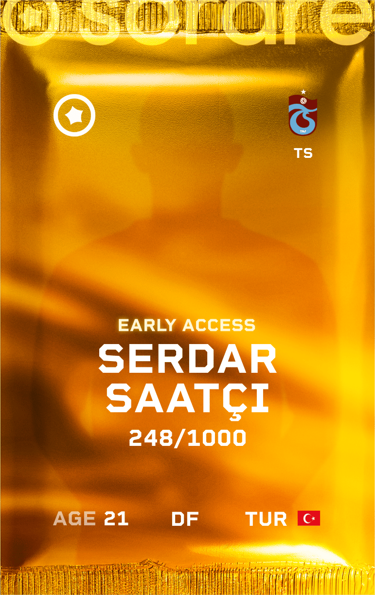 Serdar Saatçı 2024-25 • Limited 248/1000