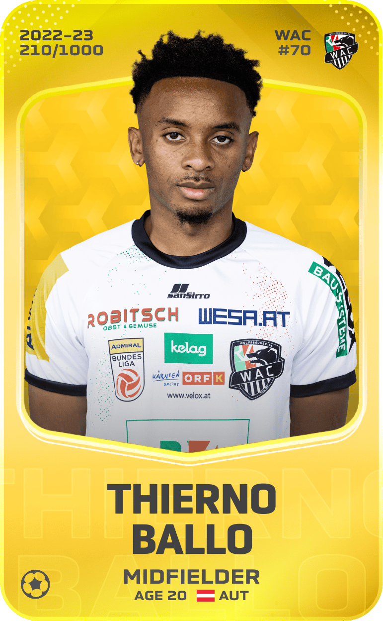 Thierno Ballo 2022-23 • Limited 210/1000