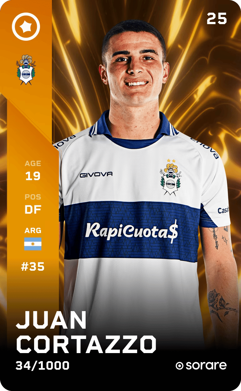 Juan Cortazzo 2025-26 • Limited 34/1000