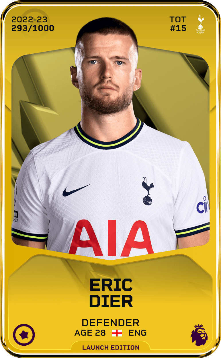 Eric Dier 2022-23 • Limited 293/1000