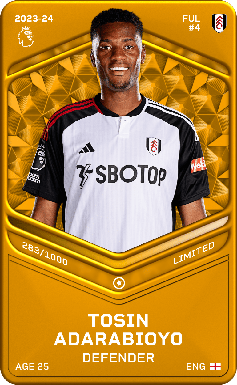 Tosin Adarabioyo 2023-24 • Limited 283/1000