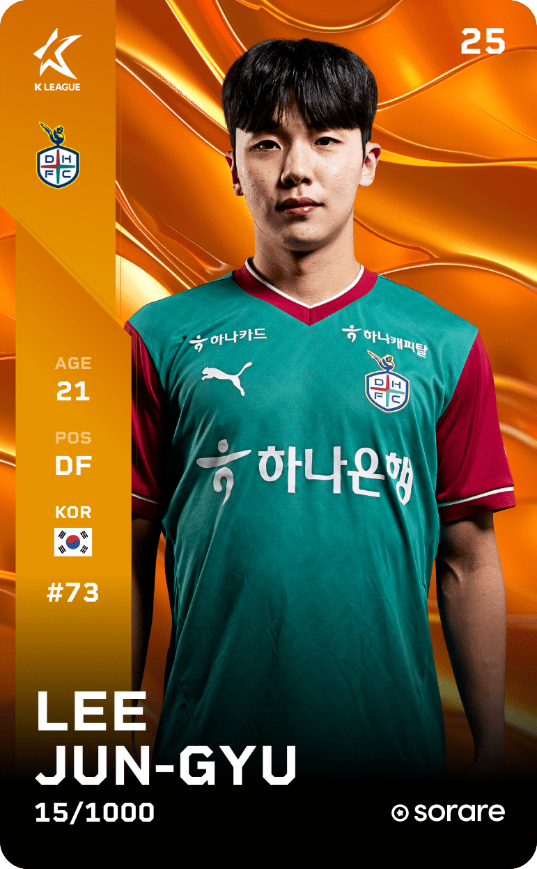 Lee Jun-Gyu 2025-26 • Limited 15/1000