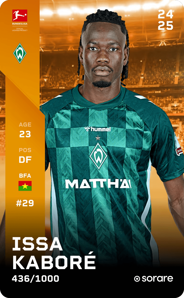 Issa Kaboré 2024-25 • Limited 436/1000