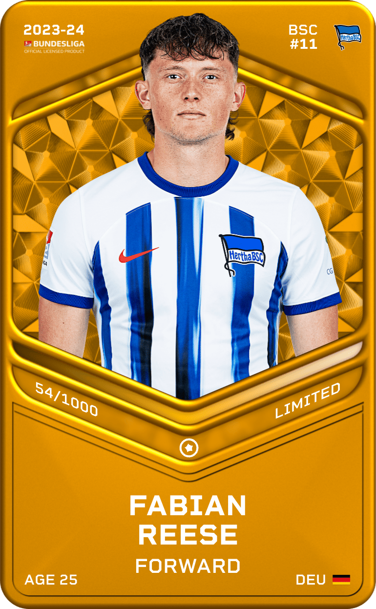 Fabian Reese 2023-24 • Limited 54/1000