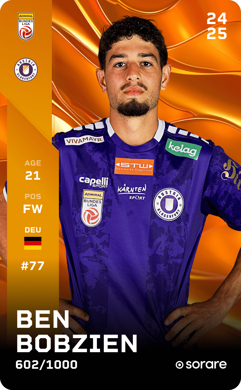 Ben Bobzien 2024-25 • Limited 602/1000