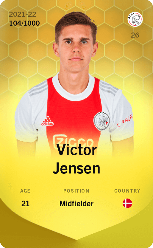 Victor Jensen 2021-22 • Limited 104/1000