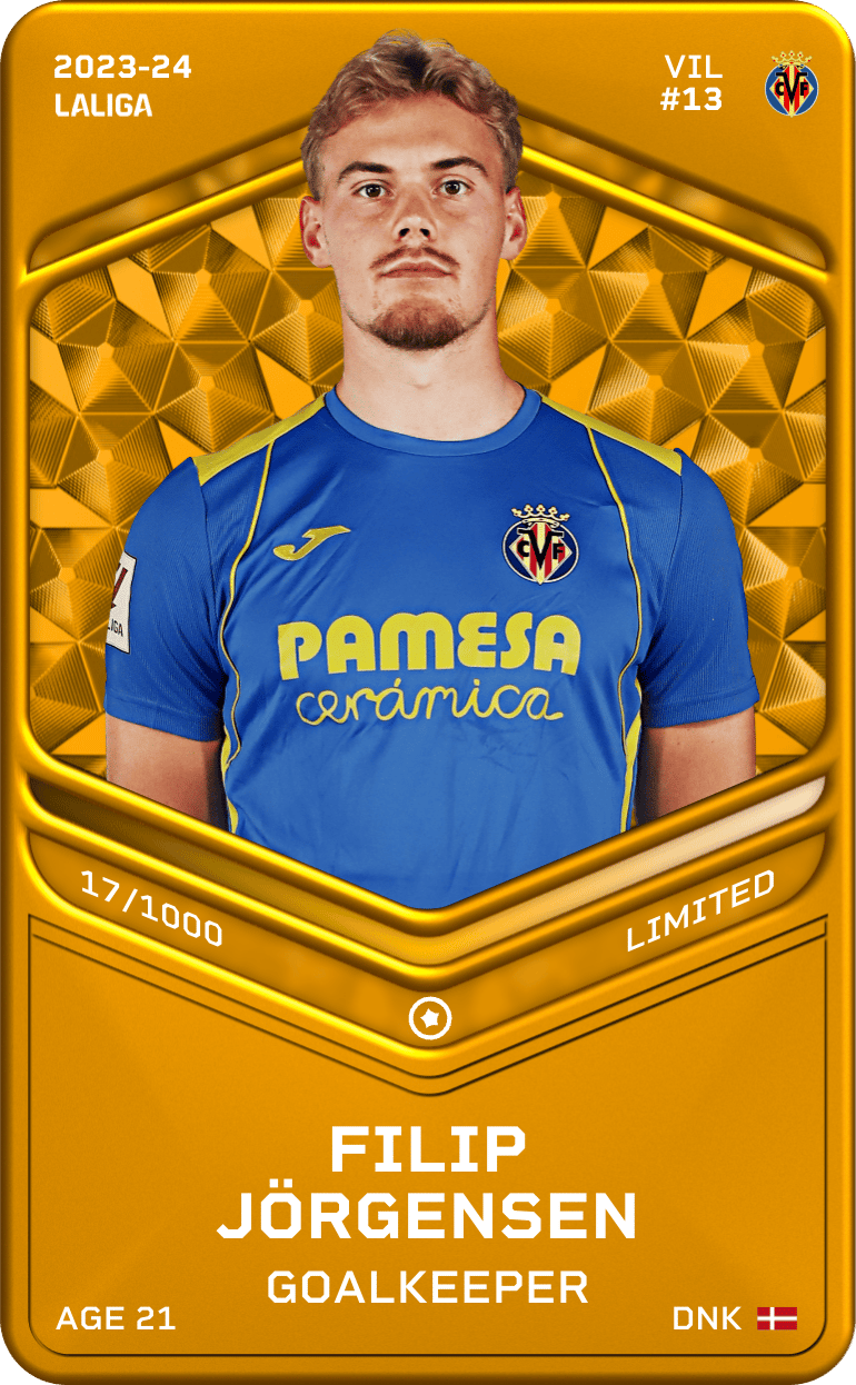 Filip Jörgensen 2023-24 • Limited 17/1000