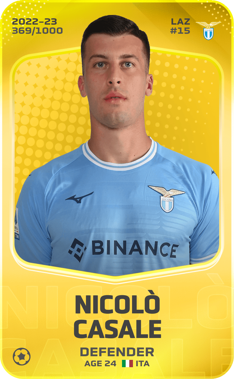 Nicolò Casale 2022-23 • Limited 369/1000