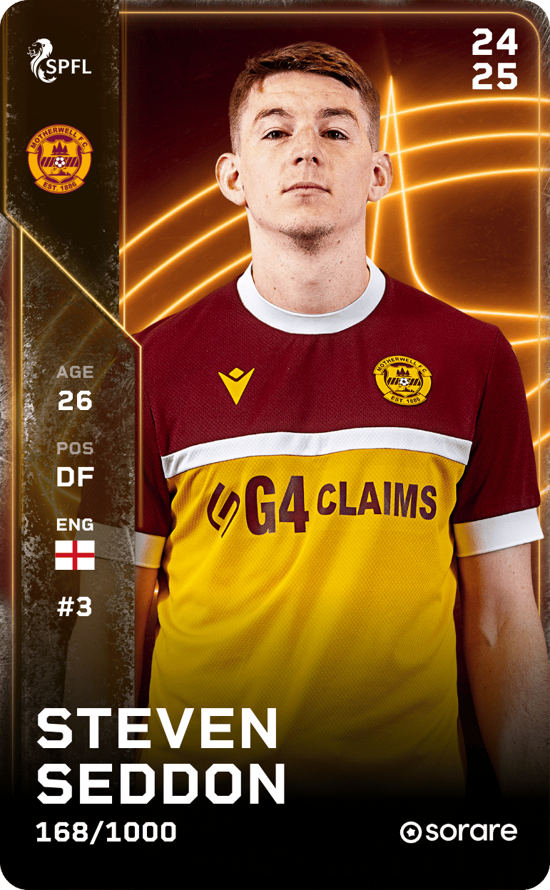 Steven Seddon 2024-25 • Limited 168/1000