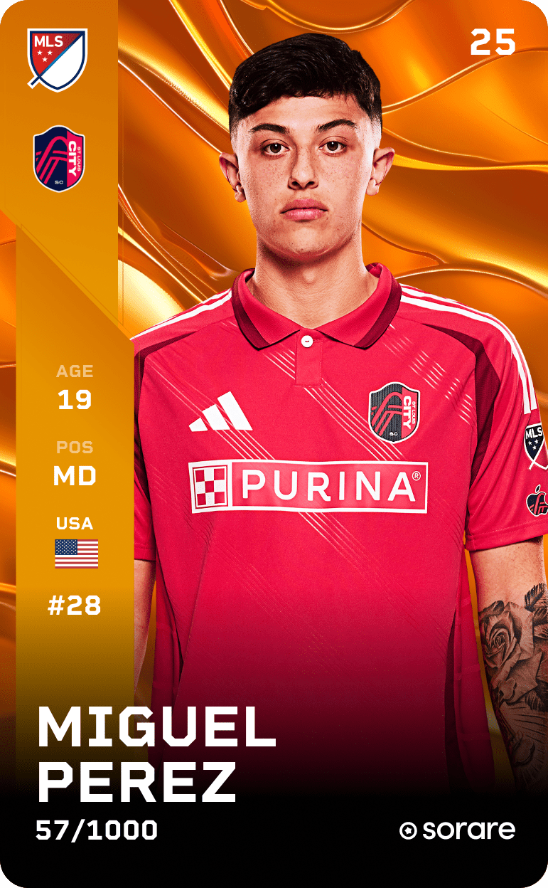 Miguel Perez 2025-26 • Limited 57/1000