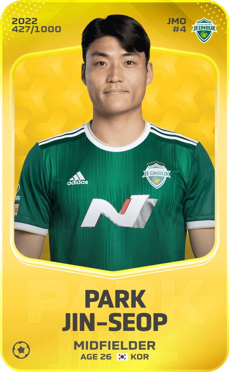 Park Jin-Seop 2022-23 • Limited 427/1000