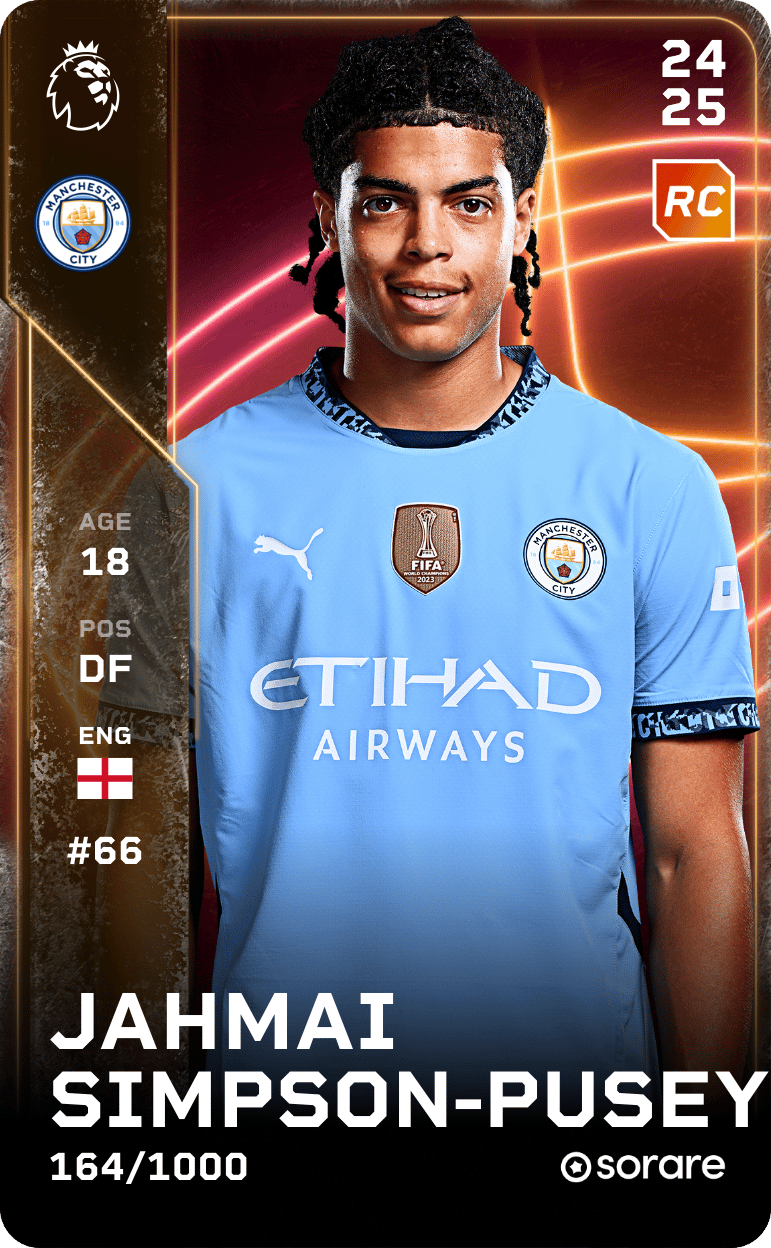 Jahmai Simpson-Pusey 2024-25 • Limited 164/1000