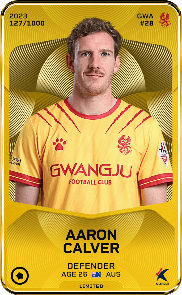 Aaron Calver 2023-24 • Limited 127/1000