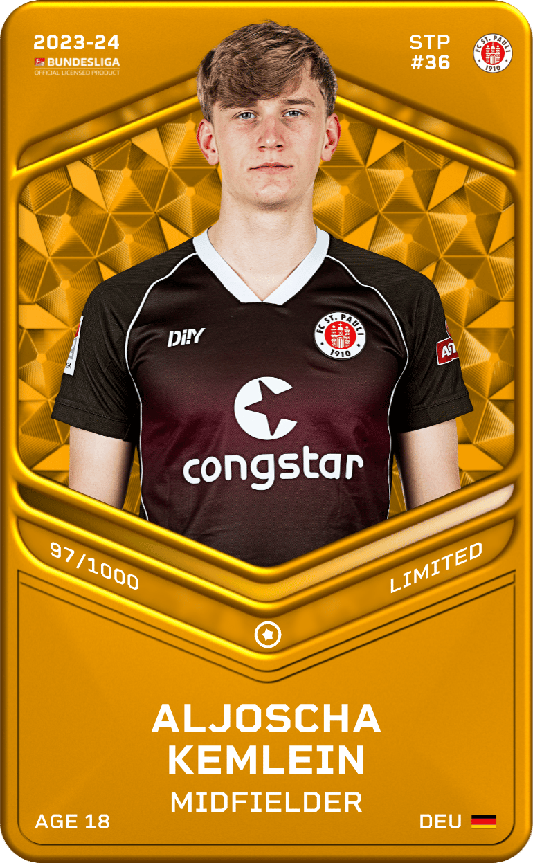 Aljoscha Kemlein 2023-24 • Limited 97/1000