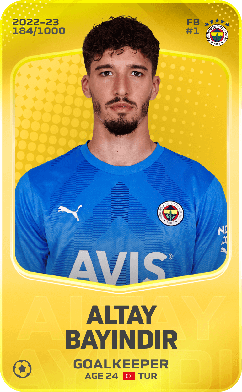 Altay Bayındır 2022-23 • Limited 184/1000