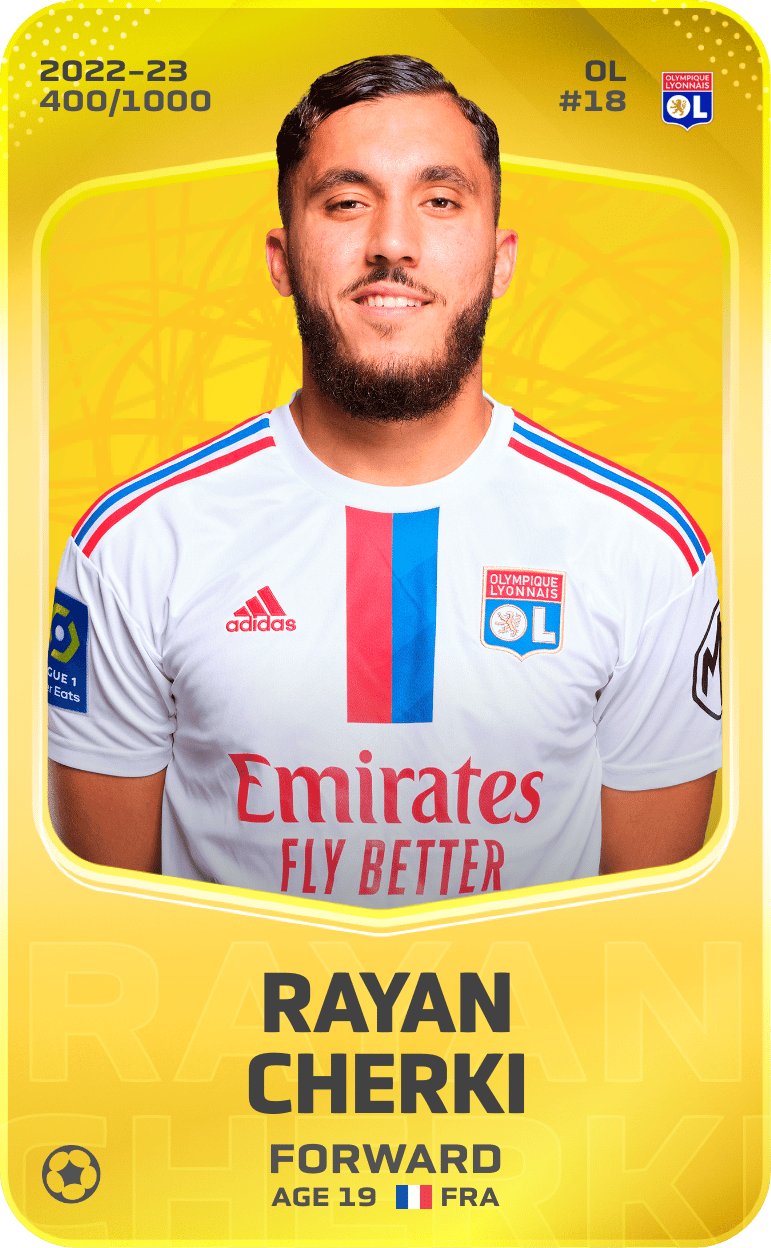 Rayan Cherki 2022-23 • Limited 400/1000
