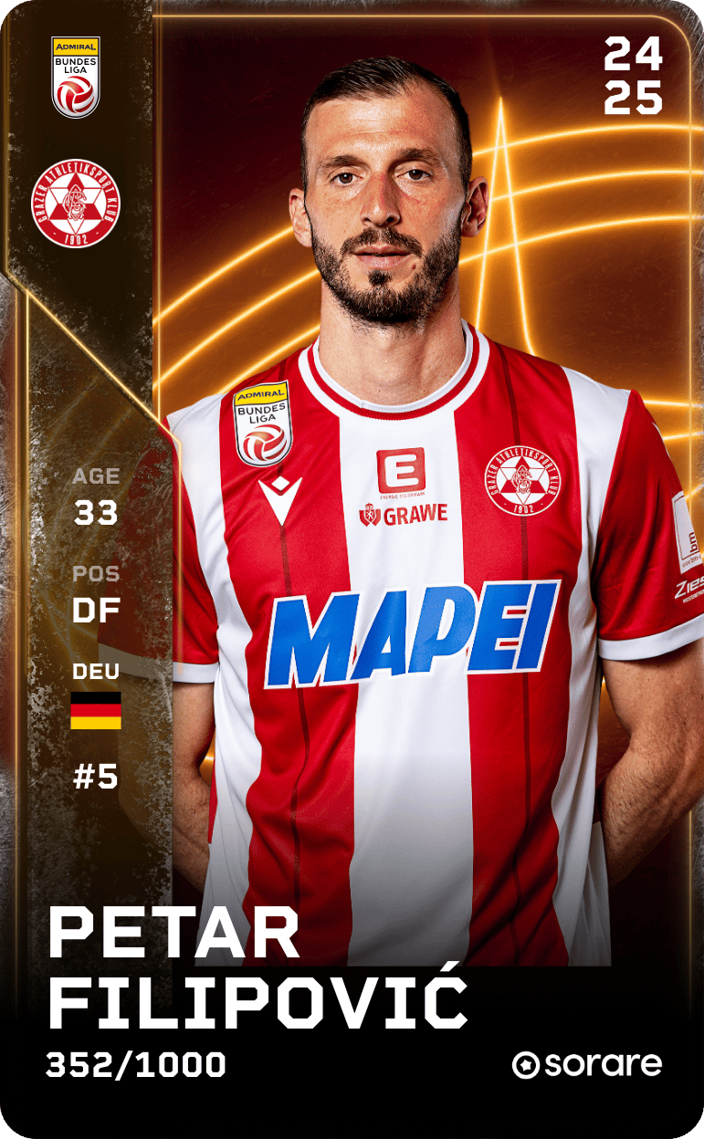 Petar Filipović 2024-25 • Limited 352/1000