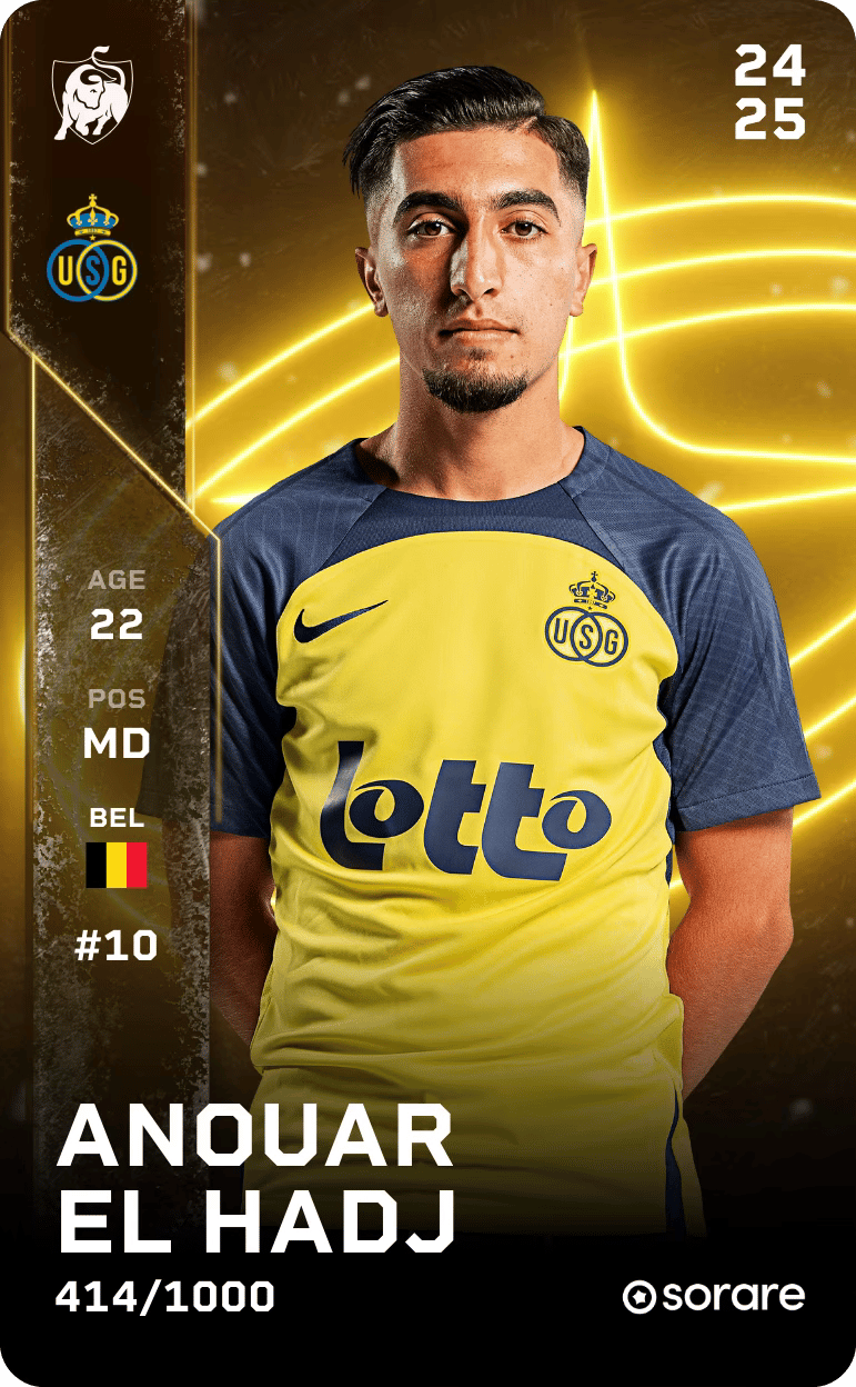 Anouar El Hadj 2024-25 • Limited 414/1000