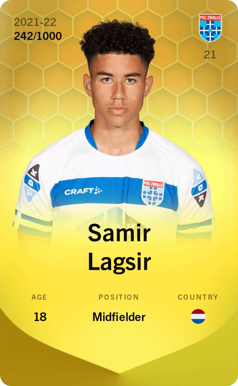 Samir Lagsir 2021-22 • Limited 242/1000
