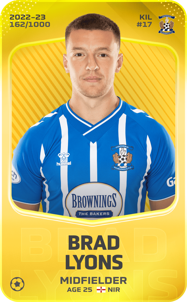 Brad Lyons 2022-23 • Limited 162/1000