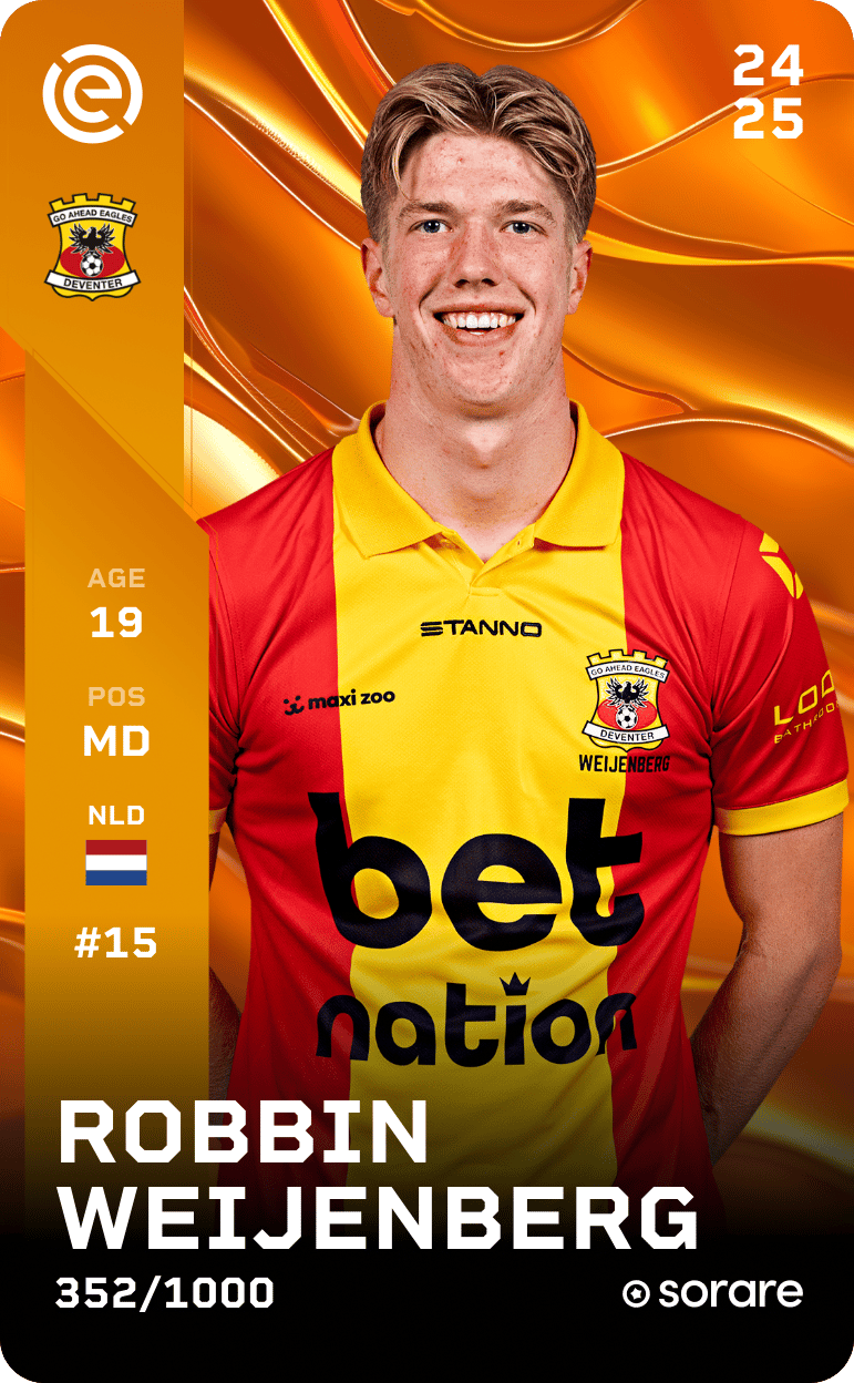 Robbin Weijenberg 2024-25 • Limited 352/1000