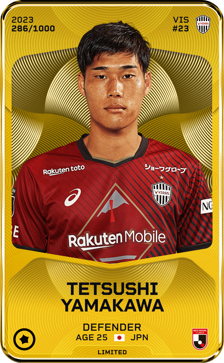 Tetsushi Yamakawa 2023-24 • Limited 286/1000