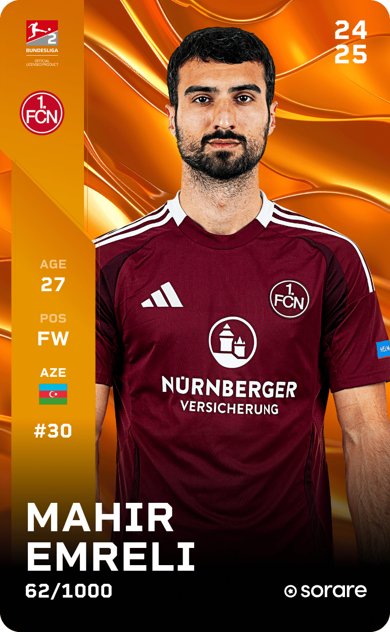 Mahir Emreli 2024-25 • Limited 62/1000