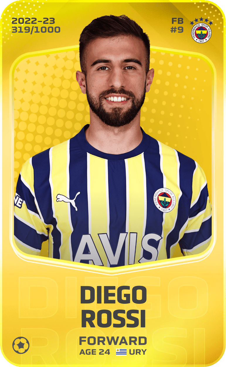 Diego Rossi 2022-23 • Limited 319/1000