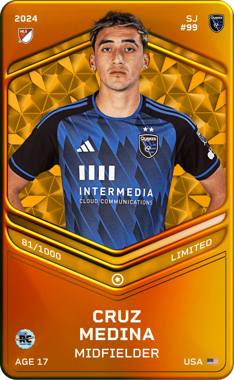 Cruz Medina 2024-25 • Limited 81/1000