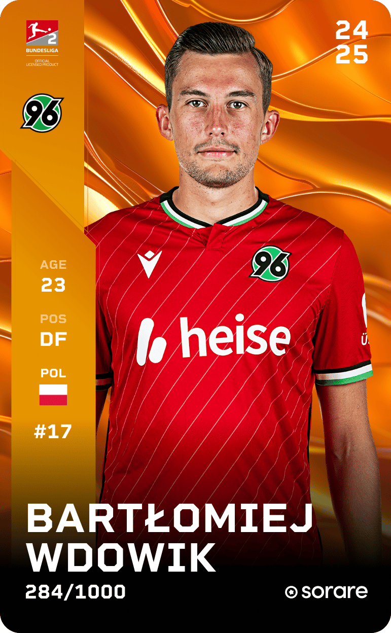 Bartłomiej Wdowik 2024-25 • Limited 284/1000