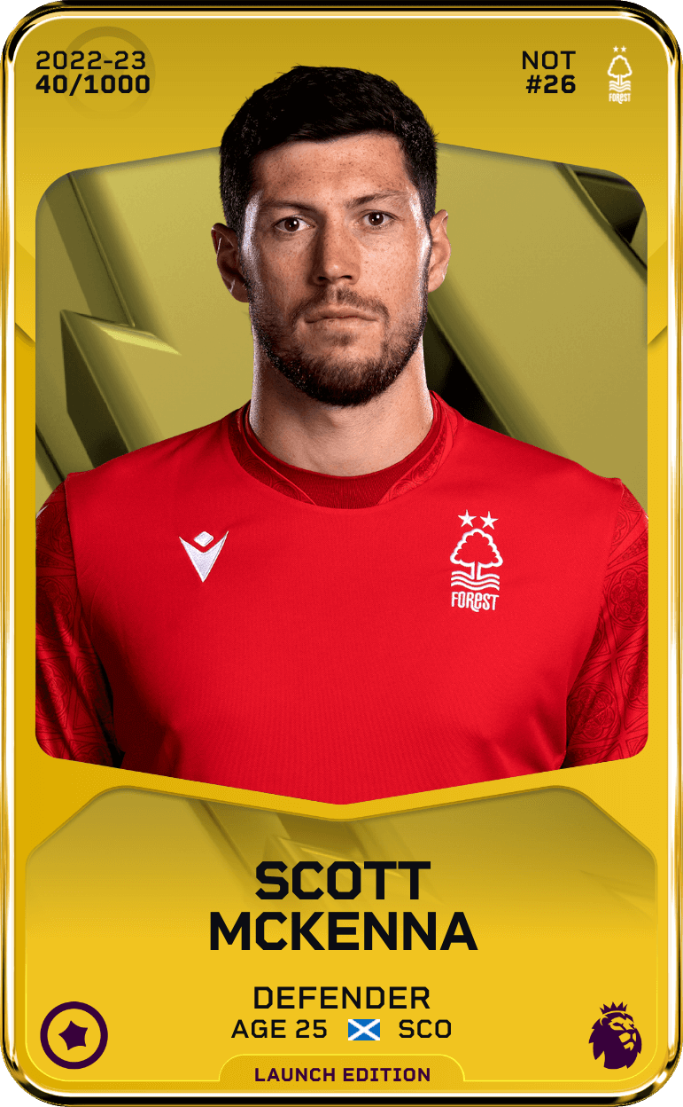 Scott McKenna 2022-23 • Limited 40/1000
