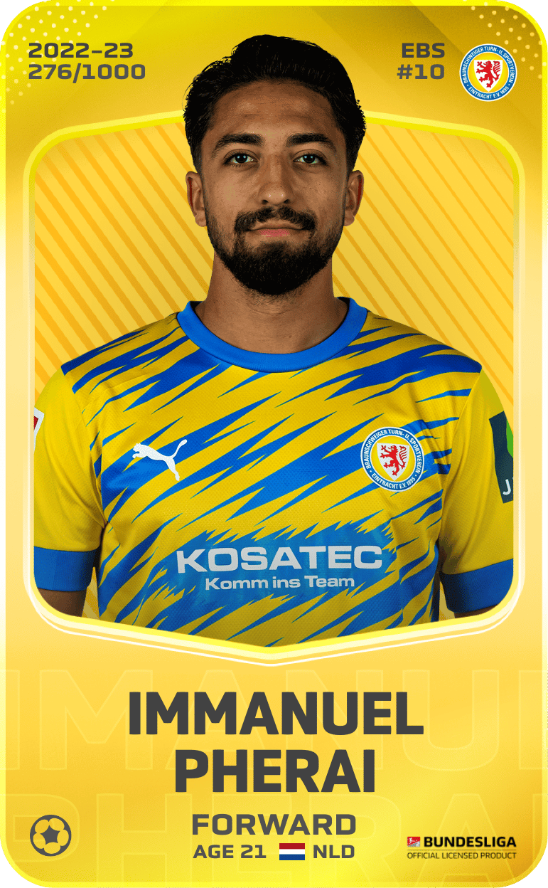 Immanuel Pherai 2022-23 • Limited 276/1000