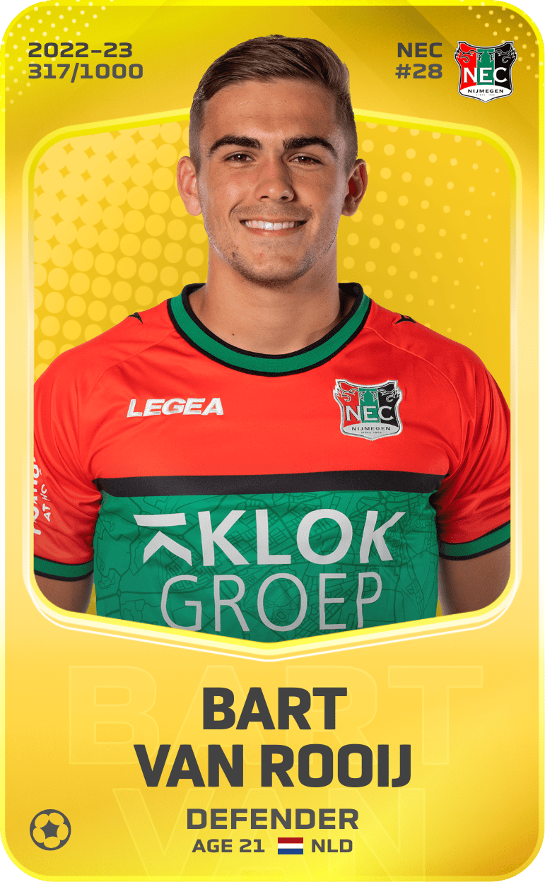 Bart van Rooij 2022-23 • Limited 317/1000