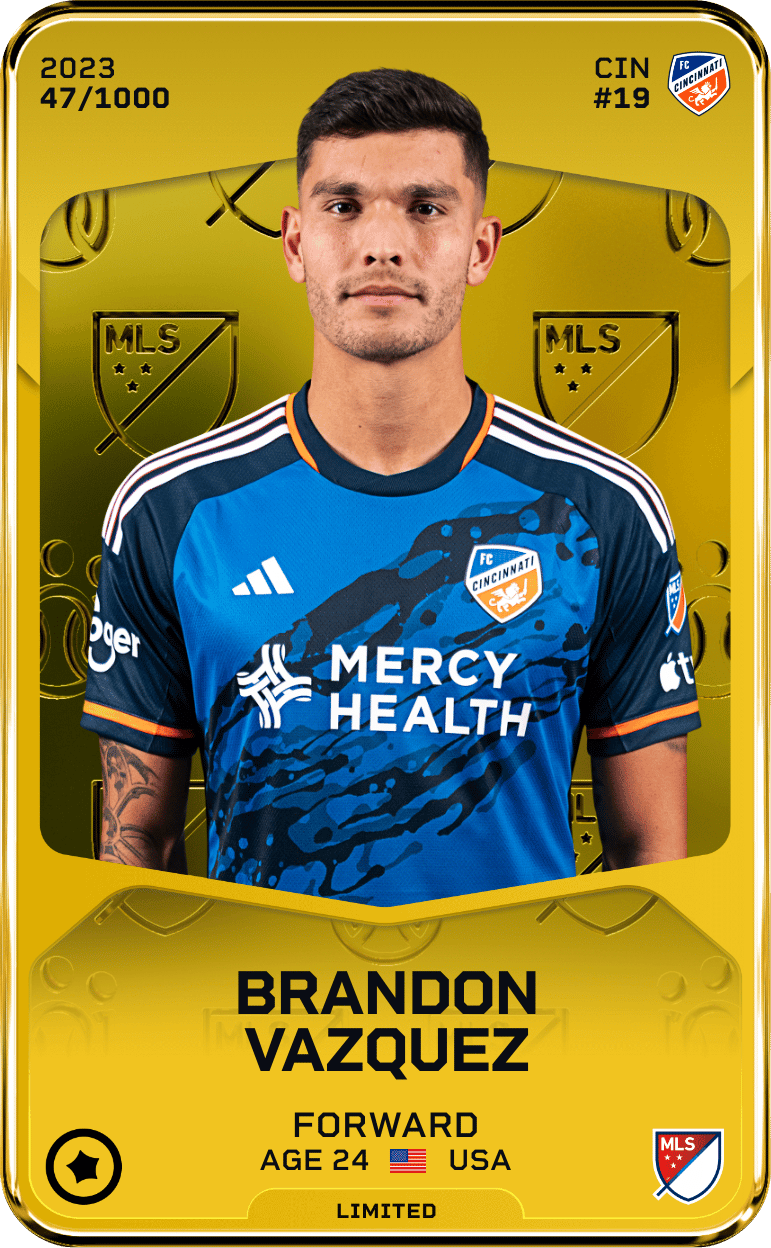 Brandon Vazquez 2023-24 • Limited 47/1000