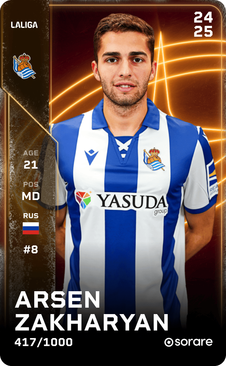Arsen Zakharyan 2024-25 • Limited 417/1000