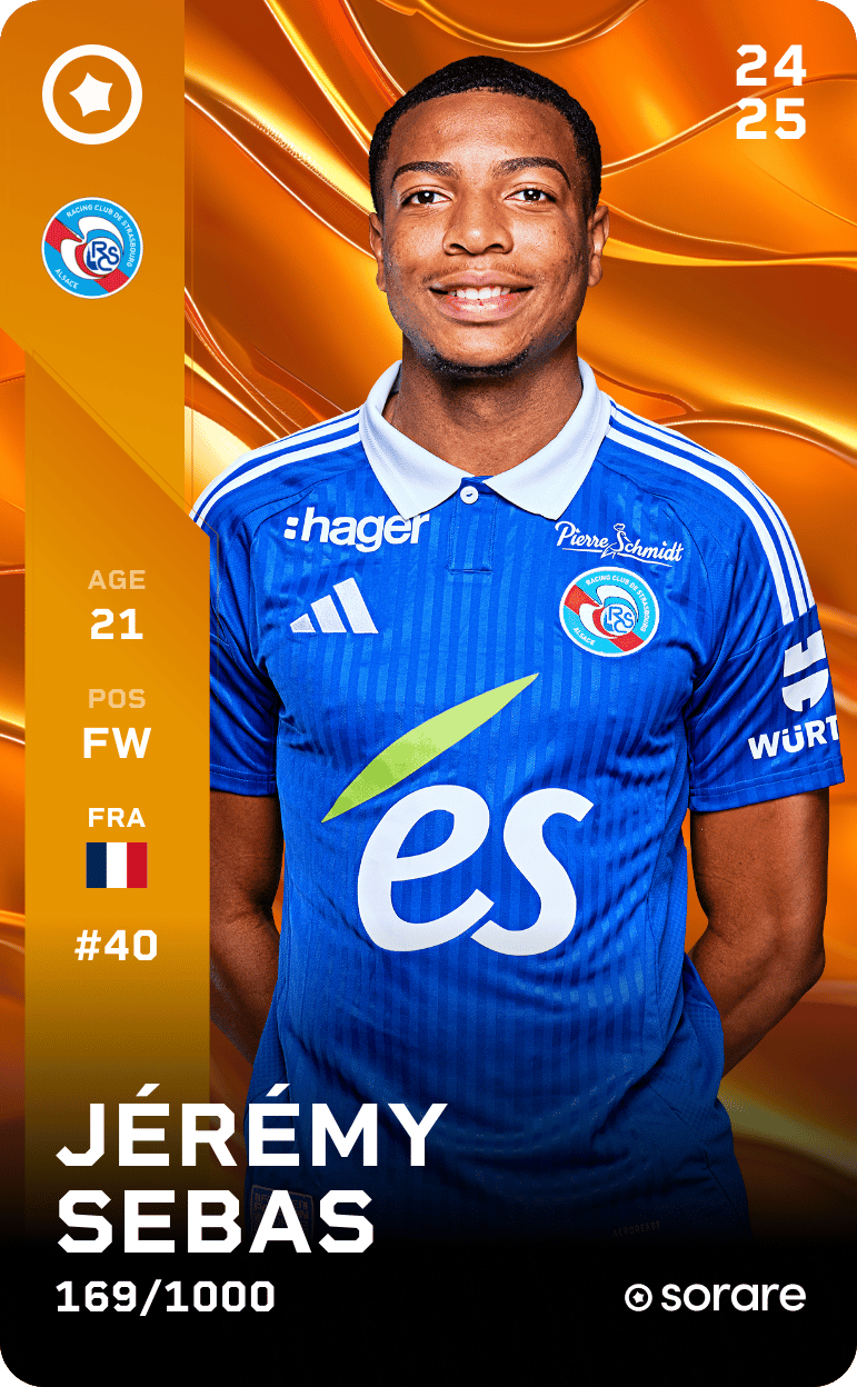 Jérémy Sebas 2024-25 • Limited 169/1000