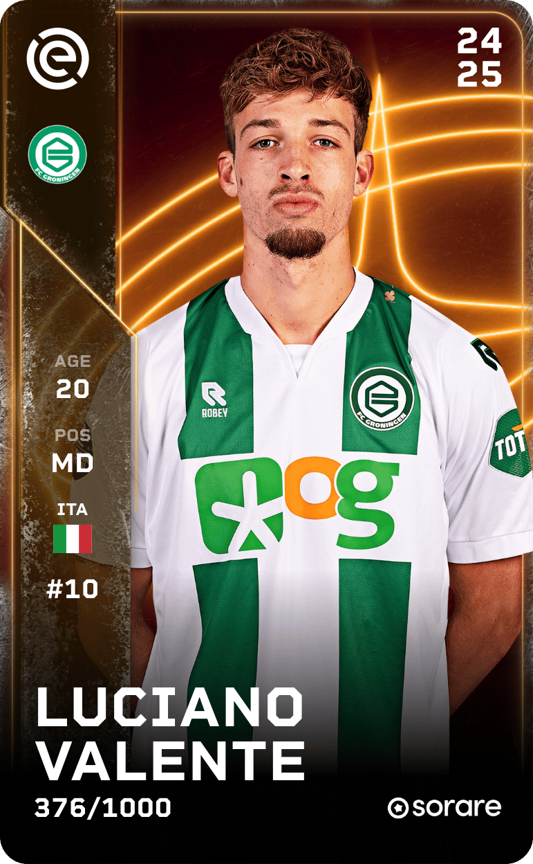Luciano Valente 2024-25 • Limited 376/1000