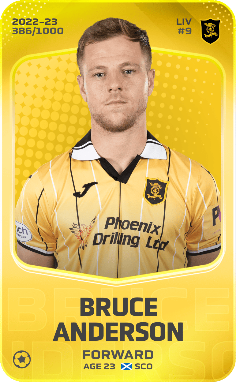 Bruce Anderson 2022-23 • Limited 386/1000
