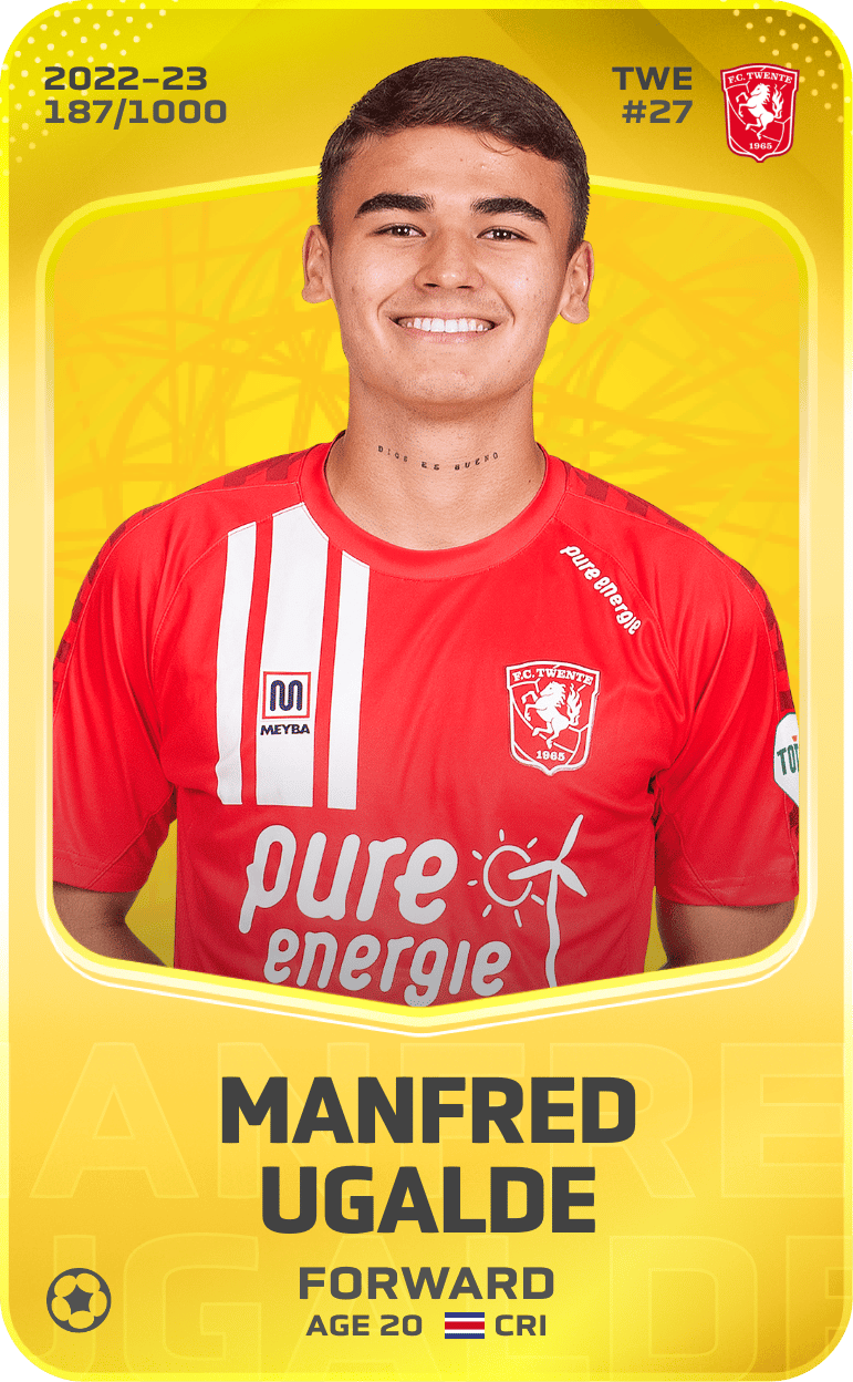 Manfred Ugalde 2022-23 • Limited 187/1000
