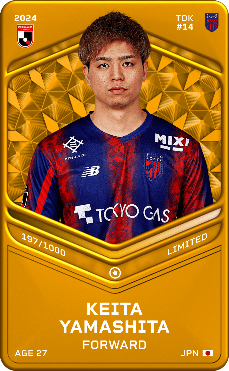 Keita Yamashita 2024-25 • Limited 197/1000