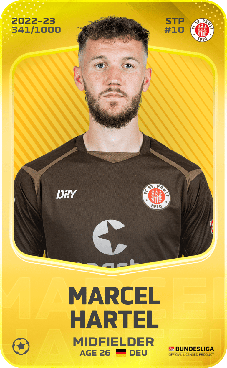 Marcel Hartel 2022-23 • Limited 341/1000