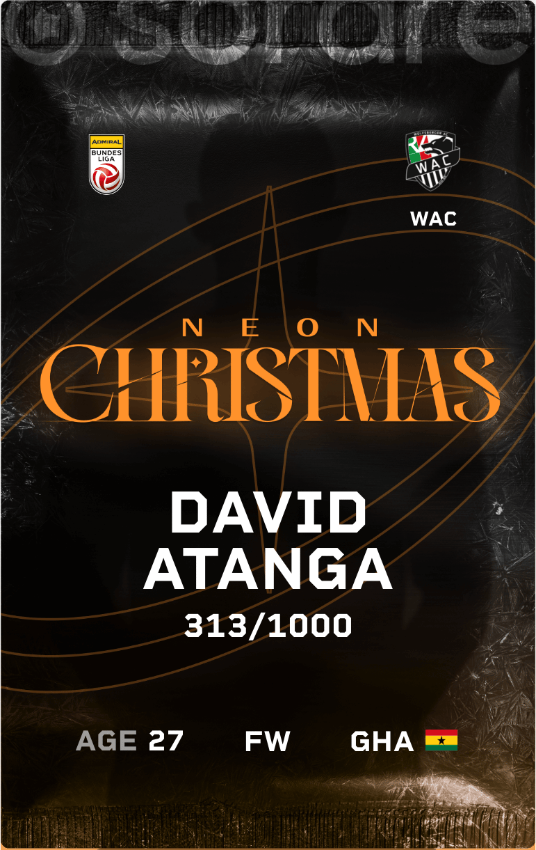 David Atanga 2024-25 • Limited 313/1000