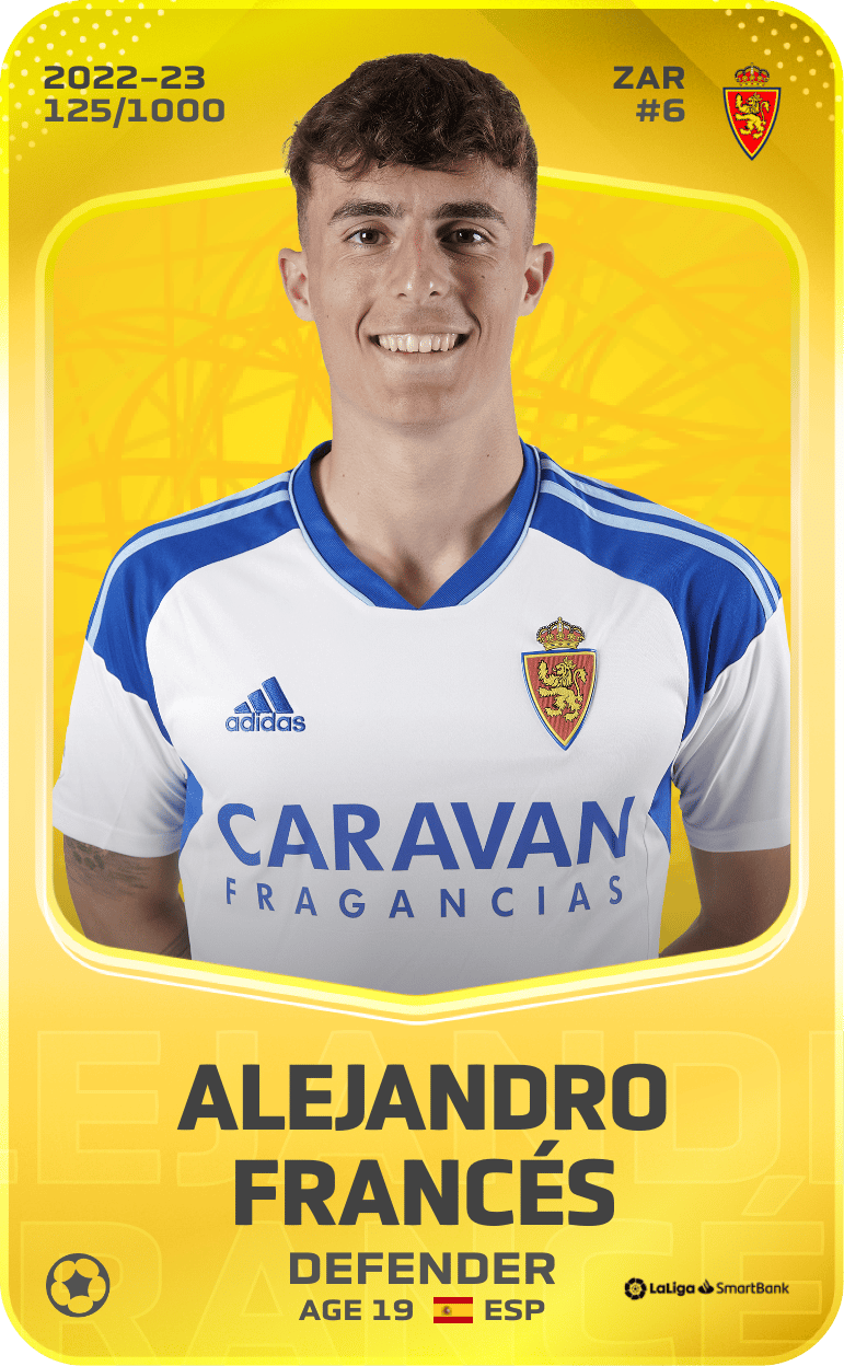 Alejandro Francés 2022-23 • Limited 125/1000
