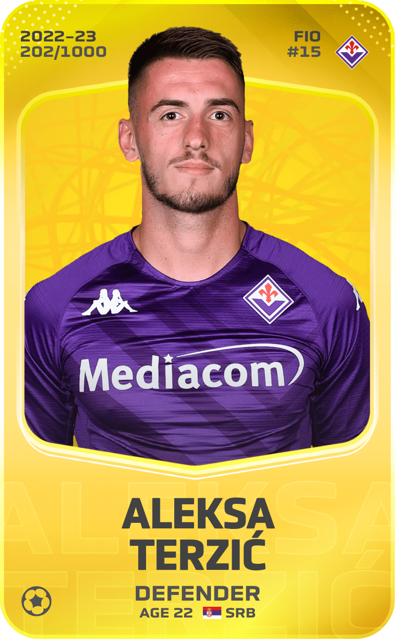 Aleksa Terzić 2022-23 • Limited 202/1000