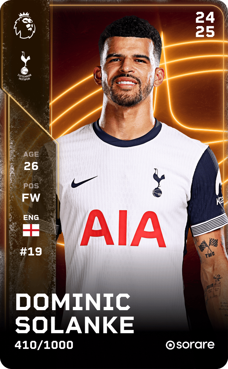 Dominic Solanke 2024-25 • Limited 410/1000